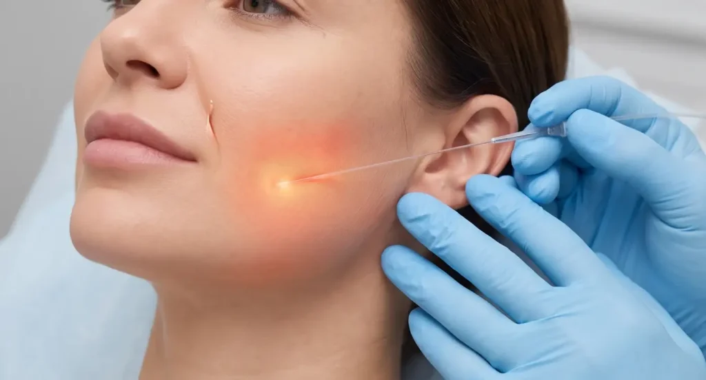Non-Surgical Endo Facelift Diode laser 1470 and 980